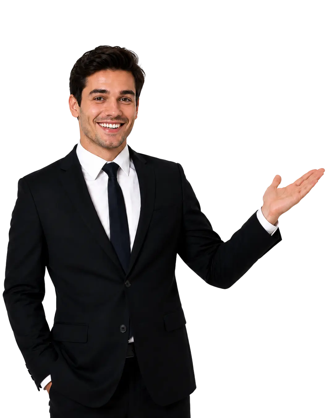 Bookkeeping businessman
