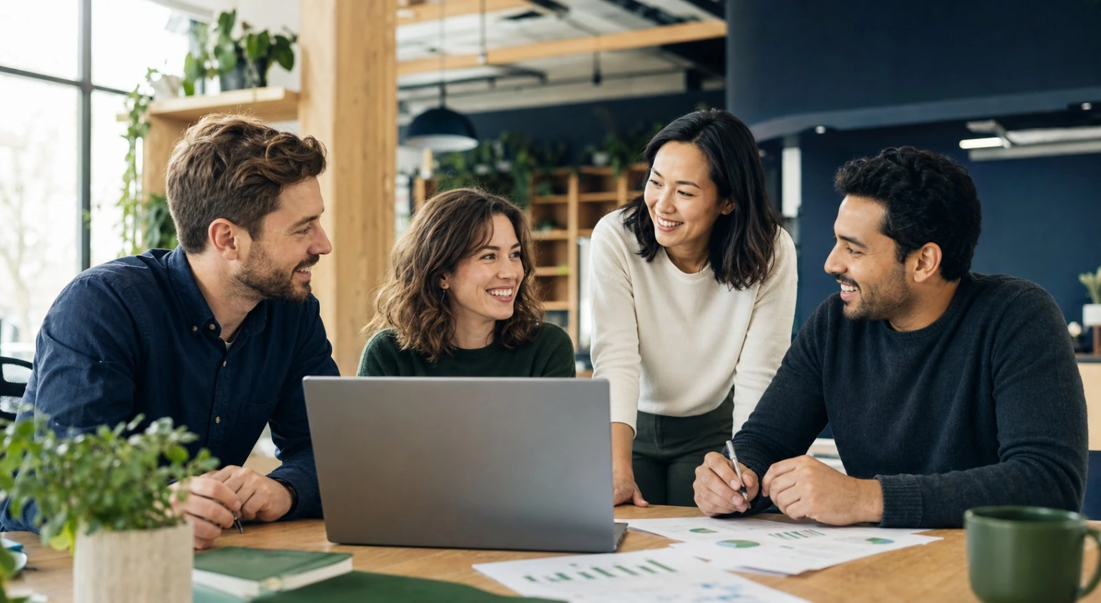 BizFyle team preparing company formation documents