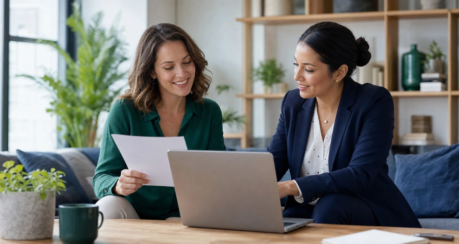 BizFyle team working with business founders